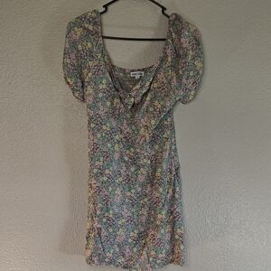 Mimi Chica Multicolor Floral Mini Dress